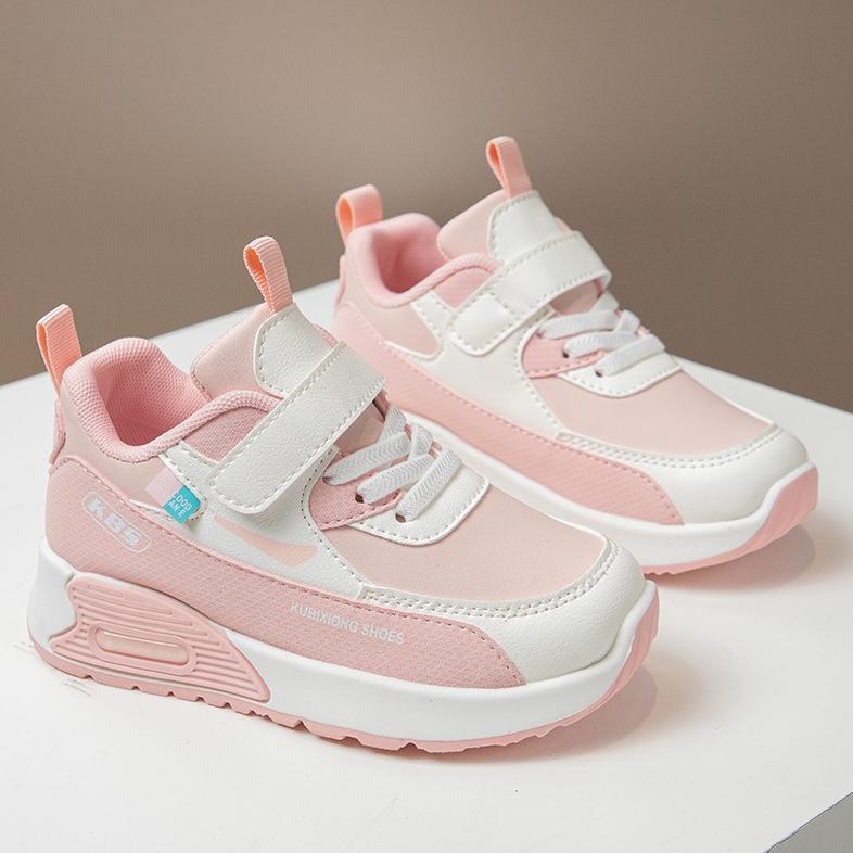 FREE ONGKIR COD SEPATU SNEAKERS SPORTY ANAK PEREMPUAN KEKINIAN / SEPATU SNEAKERS CASUAL PINK ANAK CE