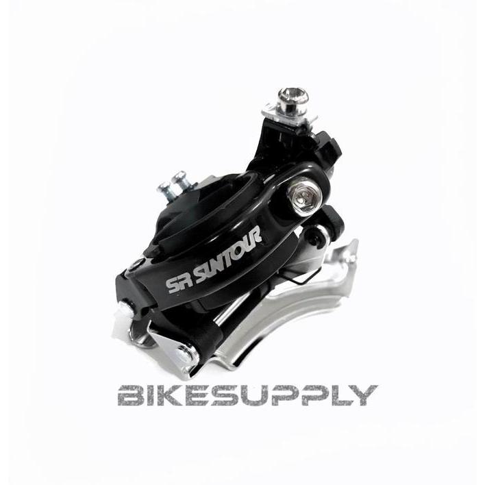 Promo Front Derailleur FD Sepeda Merk SR Suntour 3 Speed Diameter Clamp 31.8 mm Tarikan Atas Bawah D