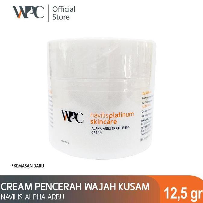 Langsung- Wpc Navillis Alpha Arbu Brightening Cream|Skincare Wajah | Night Cream