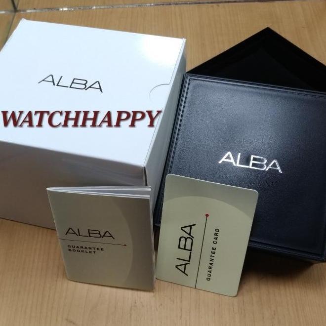 Ready Jam Tangan ALBA Automatic ORIGINAL AL4165X1 Green Dial GARANSI AL4165