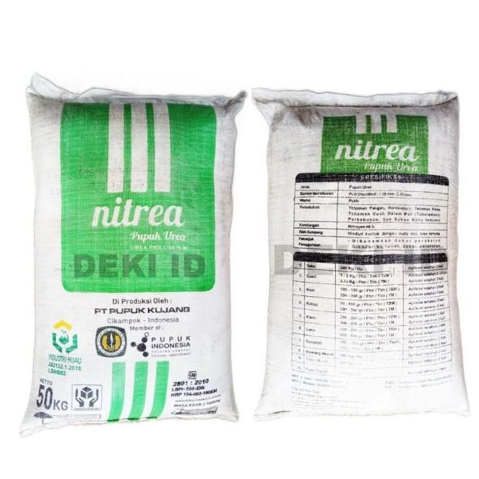 Urea Nitrea 50 Kg Via Kargo Pupuk Kujang Kemasan Pabrik