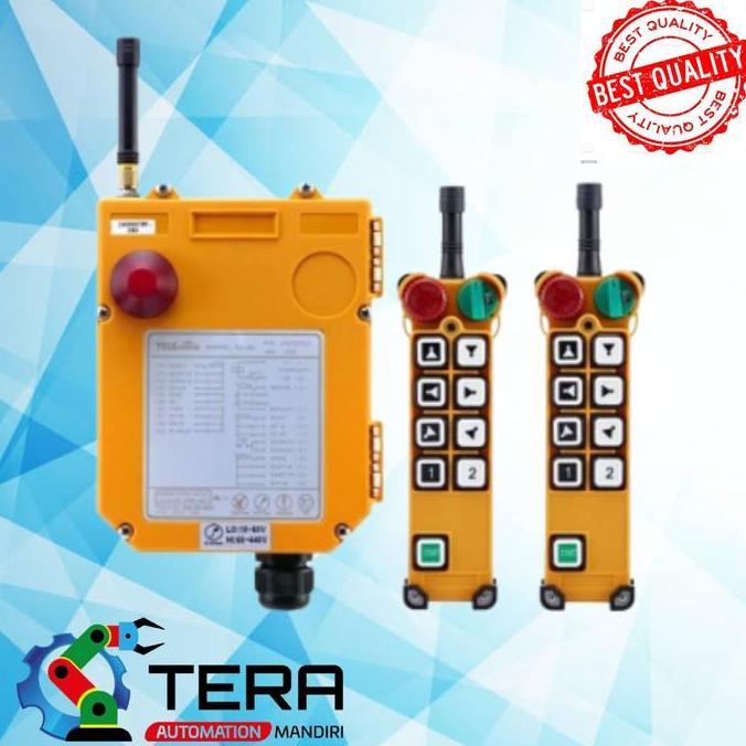 Telecrane F24-8D / F24-8S Remote Wireless Hoist Crane Push Button 380V