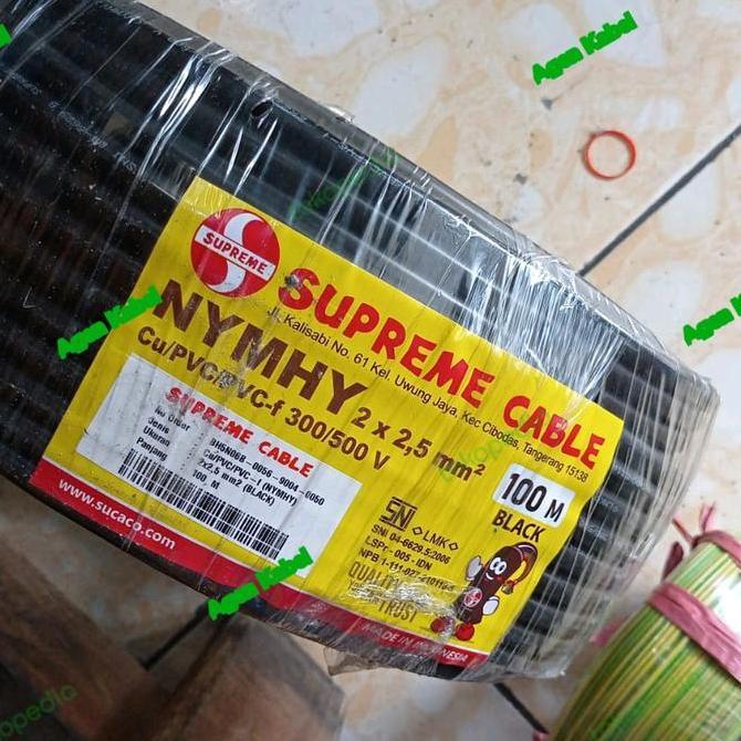 Nyyhy 2X2,5 Mm Supreme / Kabel Serabut 2X2.5 / Nyyhy 2 X 2.5 Mm Sp