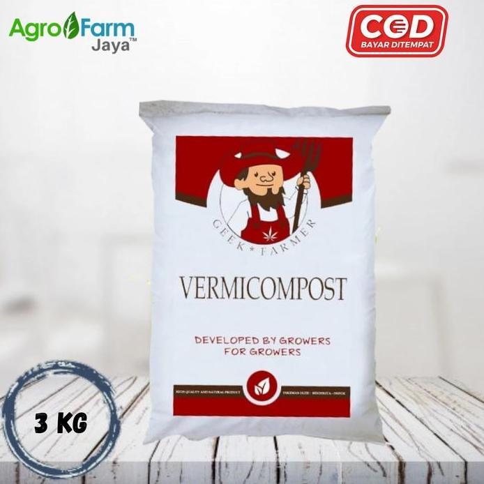 Pupuk Organik Kompos Kascing - Vermicompost