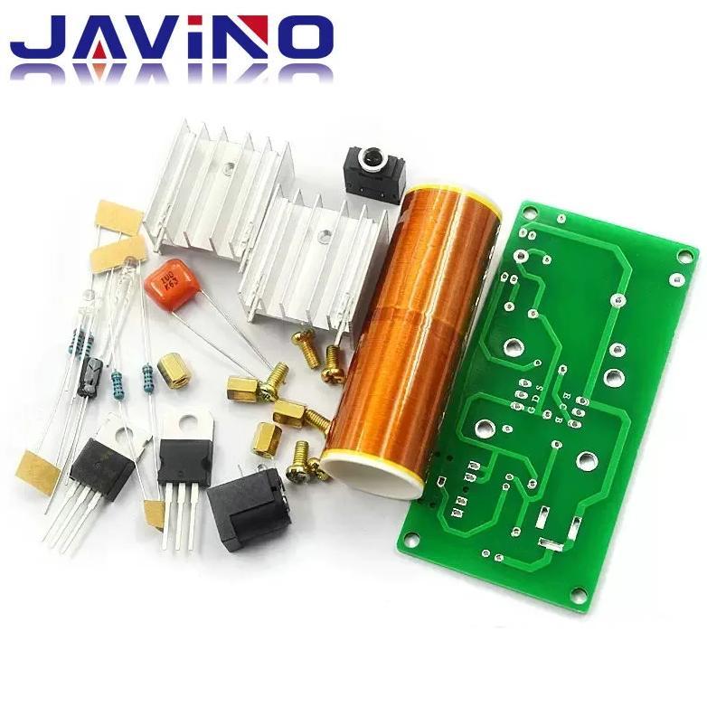 Mini Music Tesla Coil Plasma Speaker Tesla Wireless Transmission DIY Coil Kit Drop Shipping Support 