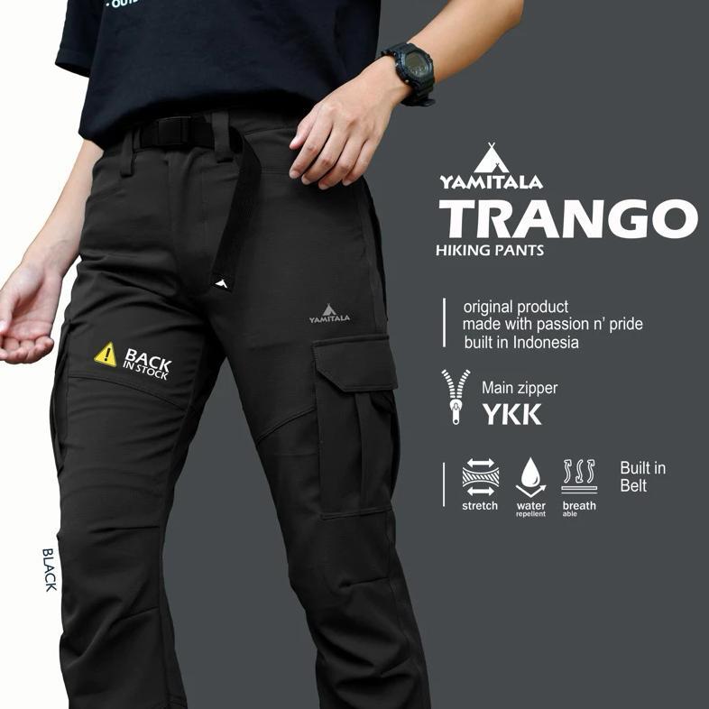 YAMITALA CELANA PANJANG CARGO LAPANG TRANGO HIKING LONG PANTS QUICKDRY