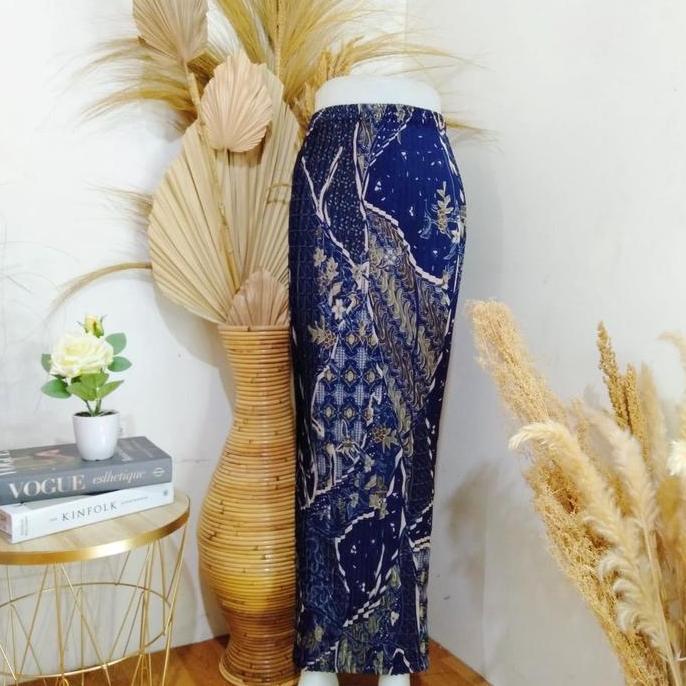 DS18 >> ROK PLISKET BATIK / ROK BATIK PLISKET MEWAH KONDANGAN / ROK BATIK KONDANGAN Wanita Panjang