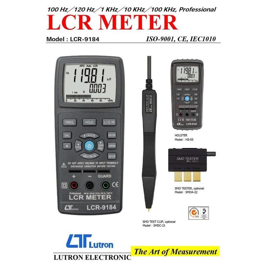 LCR Meter Lutron LCR-9184