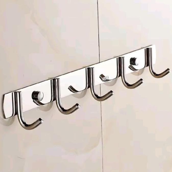 OK KAPSTOK BAJU STAINLESS 5 KAIT / KAITAN BAJU STAINLESS 5 KAIT *