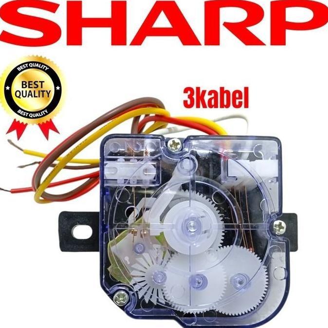 Original Timer Mesin Cuci Sharp 2 Tabung Es-T85Mw