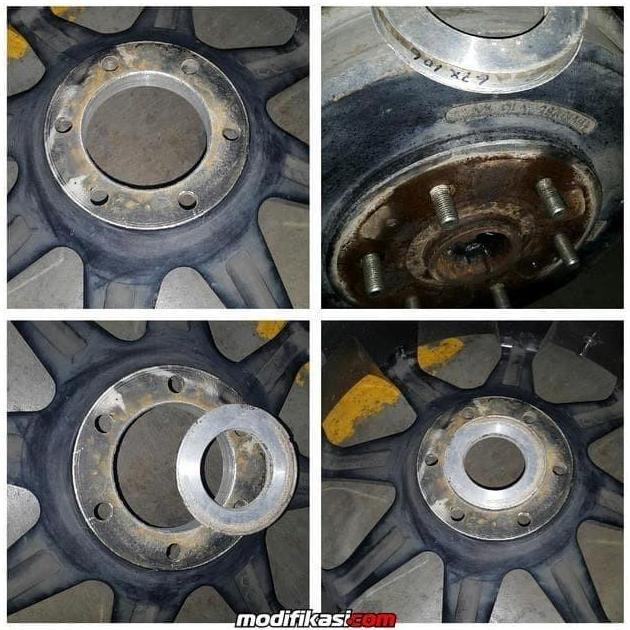 CENTER RING Velg Mobil Pajero dan Fortuner