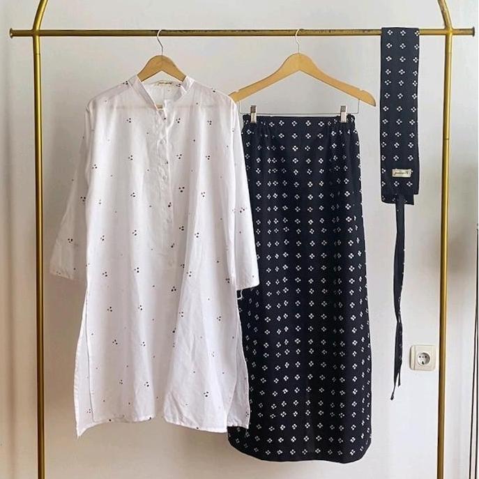 SET TUNIK OBI  BATIK JUMPUTAN SETELAN WANITA KONDANGAN LAT