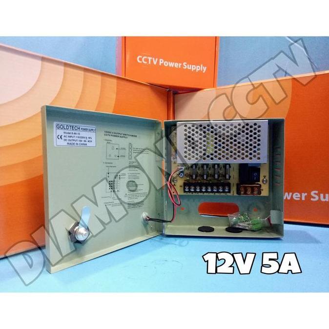 Panel cctv - power cctv - POWER SUPPLY BOX 5 A
