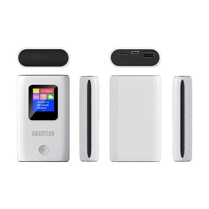Conextic- Modem Wifi 4G Lte With Power Bank Smartcom Sm9050 Pro 6000Mah