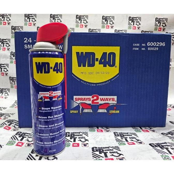 WD 40 WD40 412ML PELUMAS ANTI KARAT WD 40/ PELUMAS ANTI KARAT WD40 412ML
