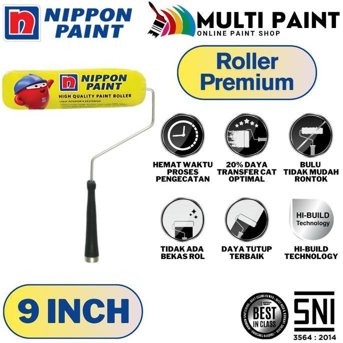 Gusfams - NIPPON ROLL CAT ROL CAT NIPPON BUKAN ROLL ACE KUAS CAT NIPPON 9 INCH ROL CAT