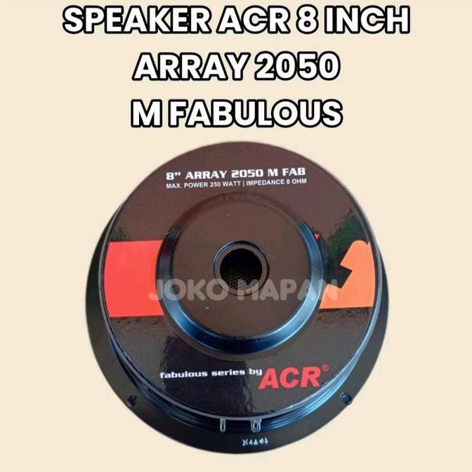Promo Speaker 8 inch ARRAY 2050 M FABULOUS Middle/Midrange Coil Diskon