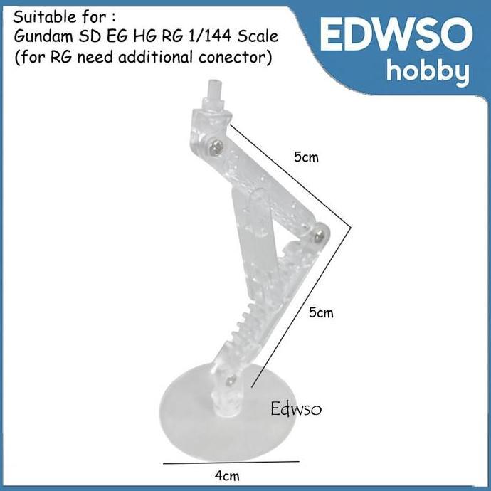 Promo Stand Base Action Figure Gundam Bb Sd Sdw Sdcs Hg Rg 1/144 Cod