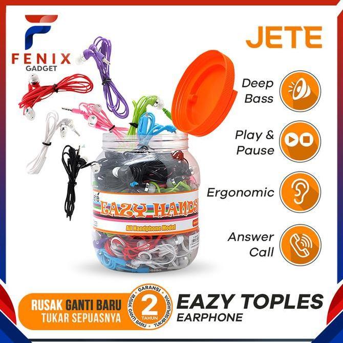 Promo Headset Jete Eazy Candy/Toples 50pcs, Headset Toples Diskon