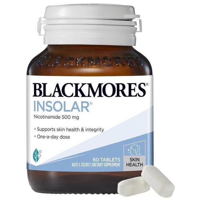 TERBARU - Blackmores Insolar Skin Health Vitamin B3 60 Tablets