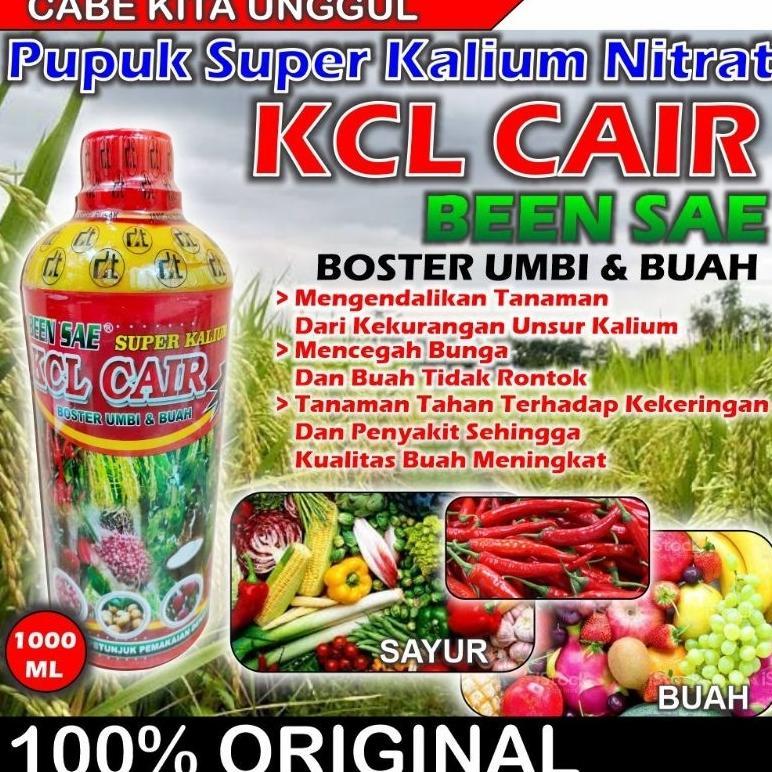 Pupuk Cair SUPER KALIUM KCL CAIR BEEN SAE 1 Liter