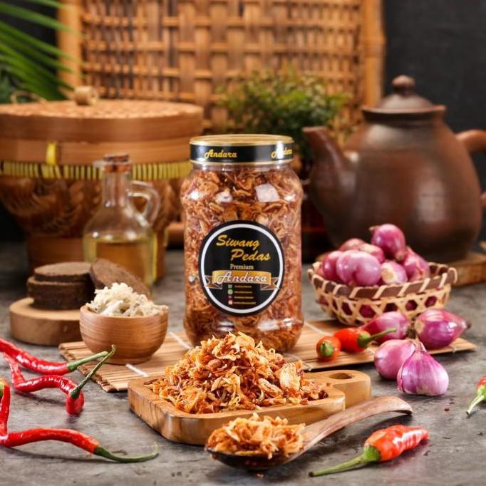 SIWANG PEDAS terasi bawang Teri medan asin gurih TANPA MSG