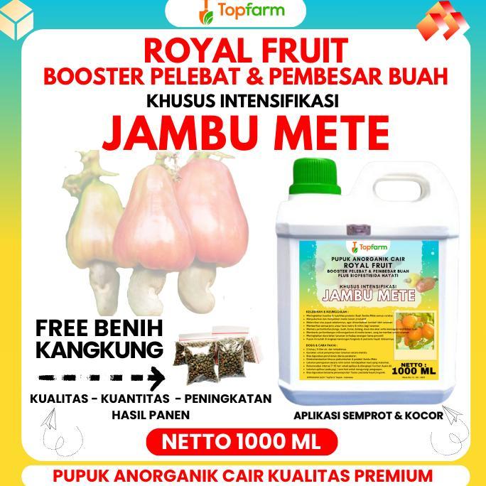 Pupuk Topfarm / Pupuk Booster Jambu Mete / Pupuk Cair Booster Jambun Mete / Pupuk Buat Pohon Jambu M