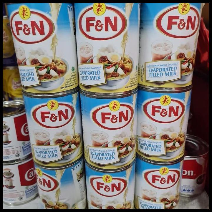 Best Quality 1 Karton Susu Cair Evaporasi Fn F&N Evaporate ( Evaporated Milk ) Dus