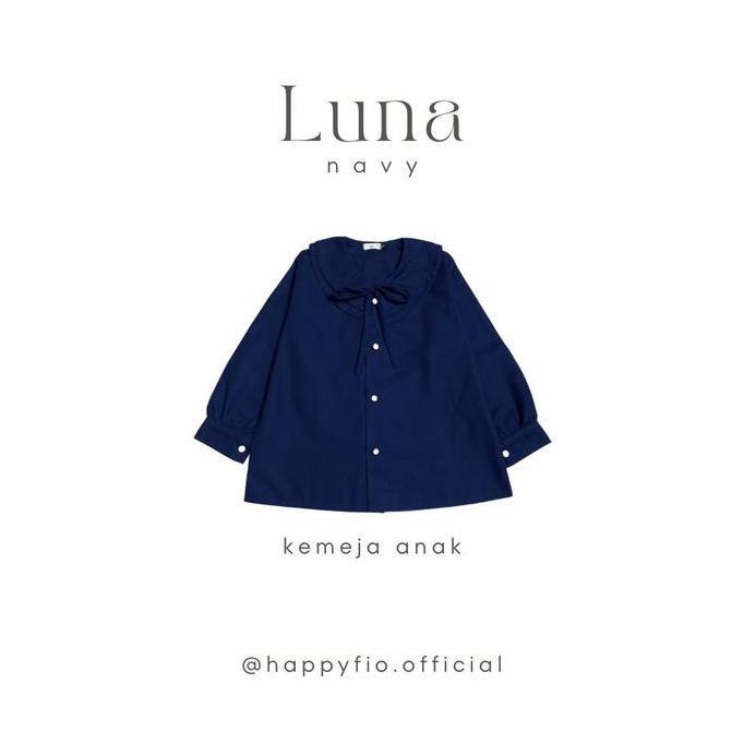 Kemeja couple ibu anak luna shirt couple mom and kids by happyfio