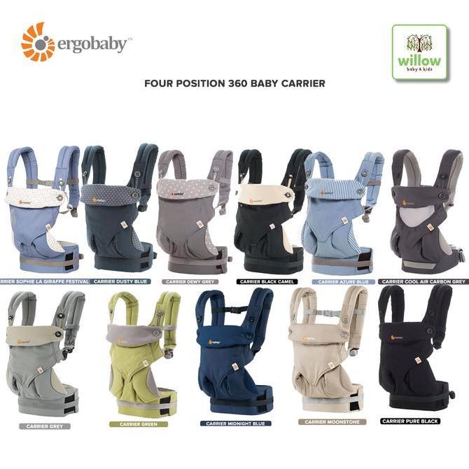 Ergobaby 4 Position 360 Carrier - Gendongan Bayi Termurah