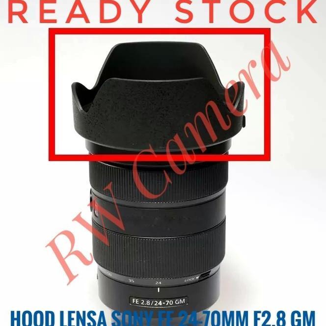 Sh141 Hood Lensa Sony 24-70Mm F2.8 Gm Lens 24-70 Mm G Master Gmaster Sh141 Mark Ii Gmii 2 Hemat