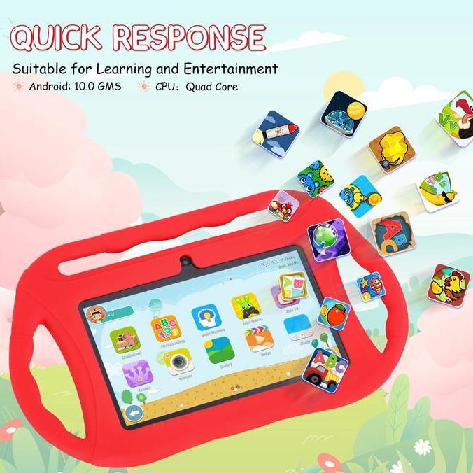 Allthebest- Kids Tablet / Tablet Anak / Tablet 7 Inch / Android 10 / 2/32GB / Kids