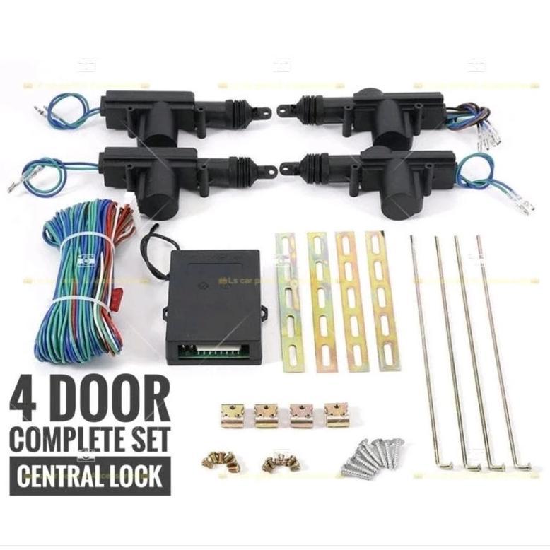 CENTRAL LOCK SENTRAL MOBIL 360 UNIVERSAL REMOTE REMOT MOBIL MXONE ANAK LOCK KABEL SET
