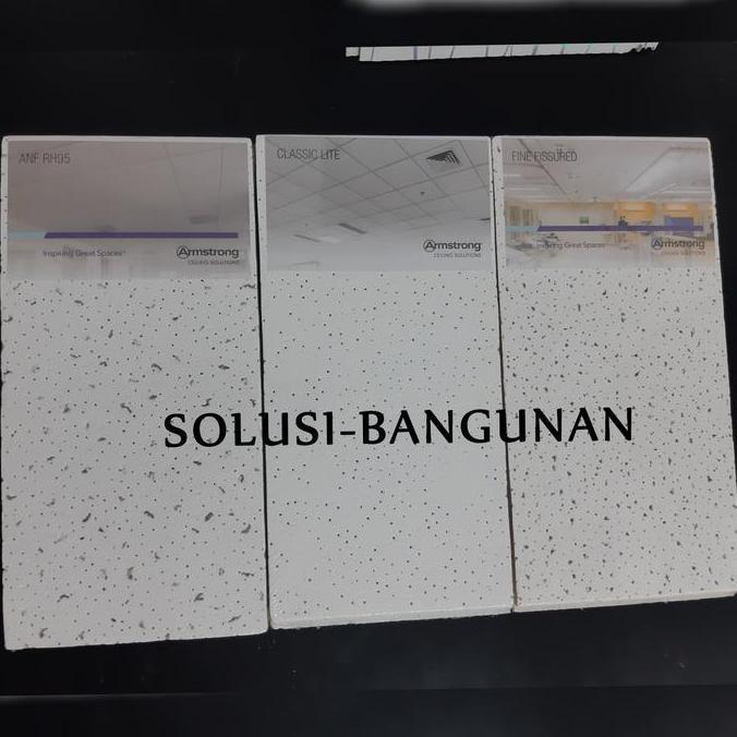 Akustik amstrong 60x60 square / armstrong / rh95 / rh99 / plafon murah