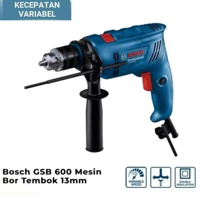 BOSCH GSB 600 Impact Drill Mesin Bor Beton Bosch 13 mm
