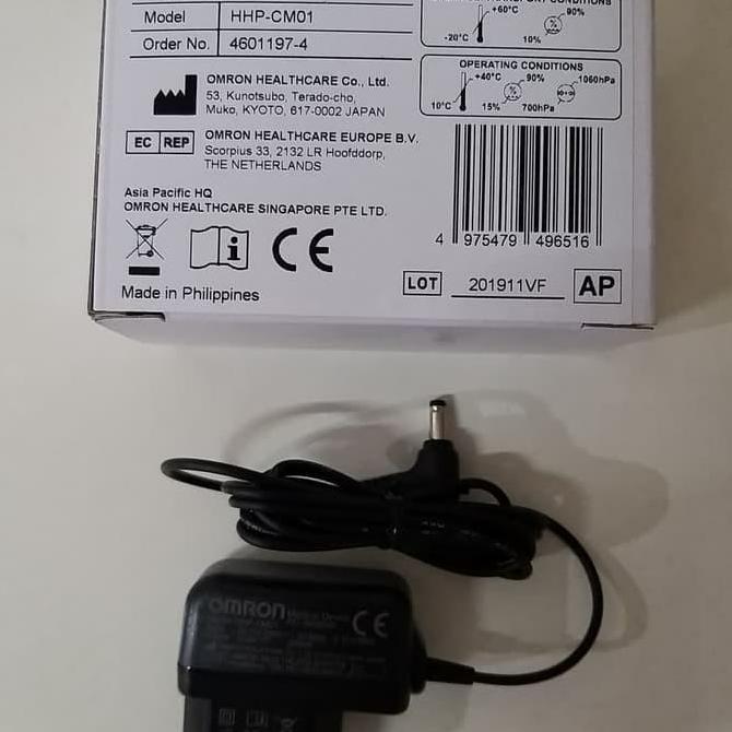 Adaptor BPM Tensimeter OMRON / AC Adapter Original / Tensi Meter