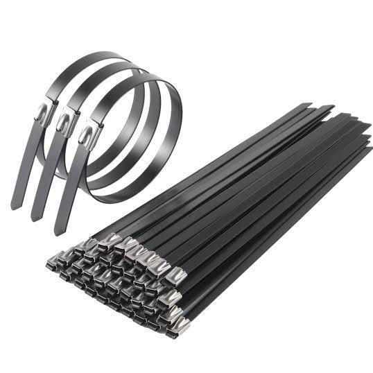 Cable ties stainless PVC Coated 7.9 x 300 mm Vee Lock murah