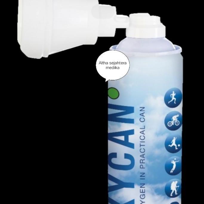 Oxycan Sport Botol Biru 600 Cc/ Oxygen Sport/ Oxican