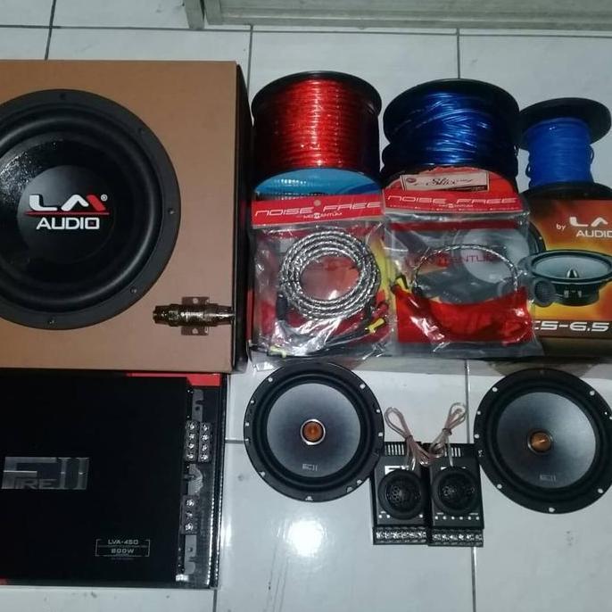 REGAVA PROMO PAKET AUDIO MERK LM AUDIO KOMBINASI S Q LEVEL