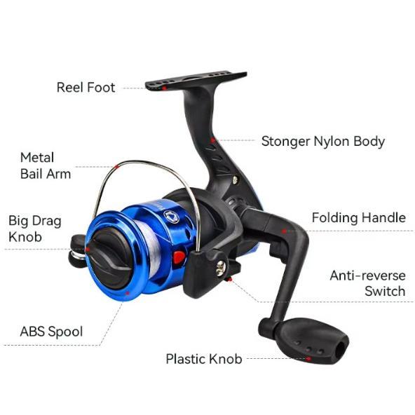 HOT PRODUCT Reel Pancing Murah Gulungan Putar Rell Rill Pancing Katrol Kerekan Pancing Fishing Reel 