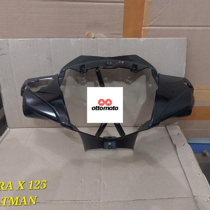 BATOK LAMPU DEPAN HITAM NEW SUPRA X 125 BATMAN 2010 KARBURATOR FI