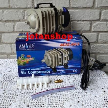 AMARA ACO 003 aco003 mesin gelembung udara aerator kolam hidroponik aq