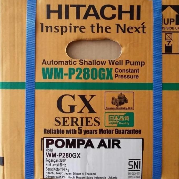 POMPA AIR BOOSTER HITACHI / POMPA PENDORONG HITACHI WMP280GX