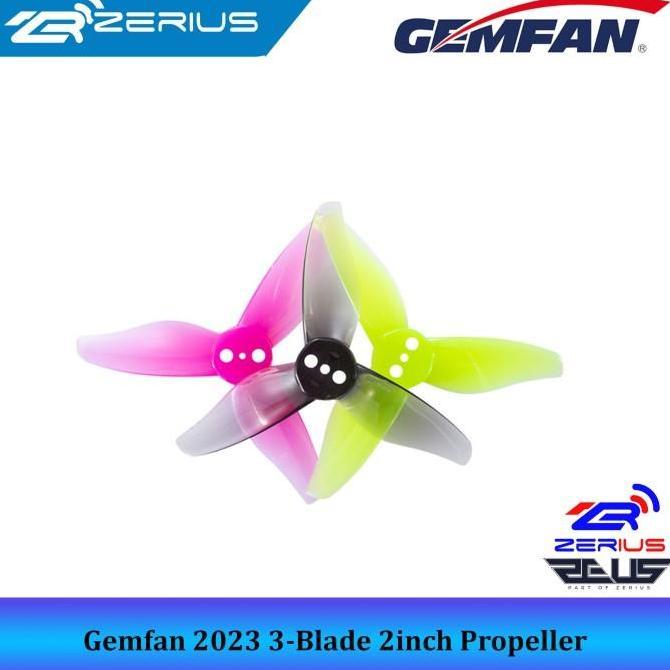 Gemfan 2023 2inch 3-Blade 1mm Shaft Toothpick Propeller