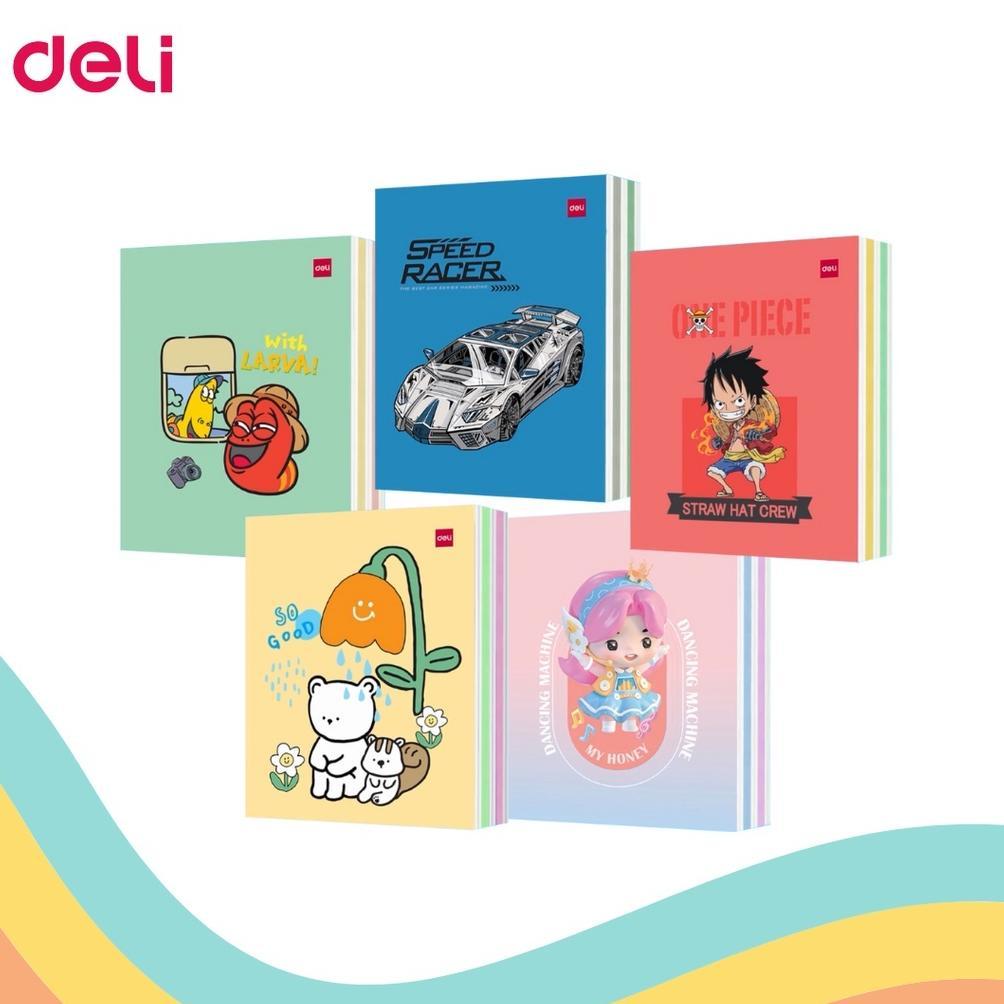 (PERPAK) DELI Buku Tulis 58 lembar DELI | Buku Tulis Berkualitas Tinggi SIDU