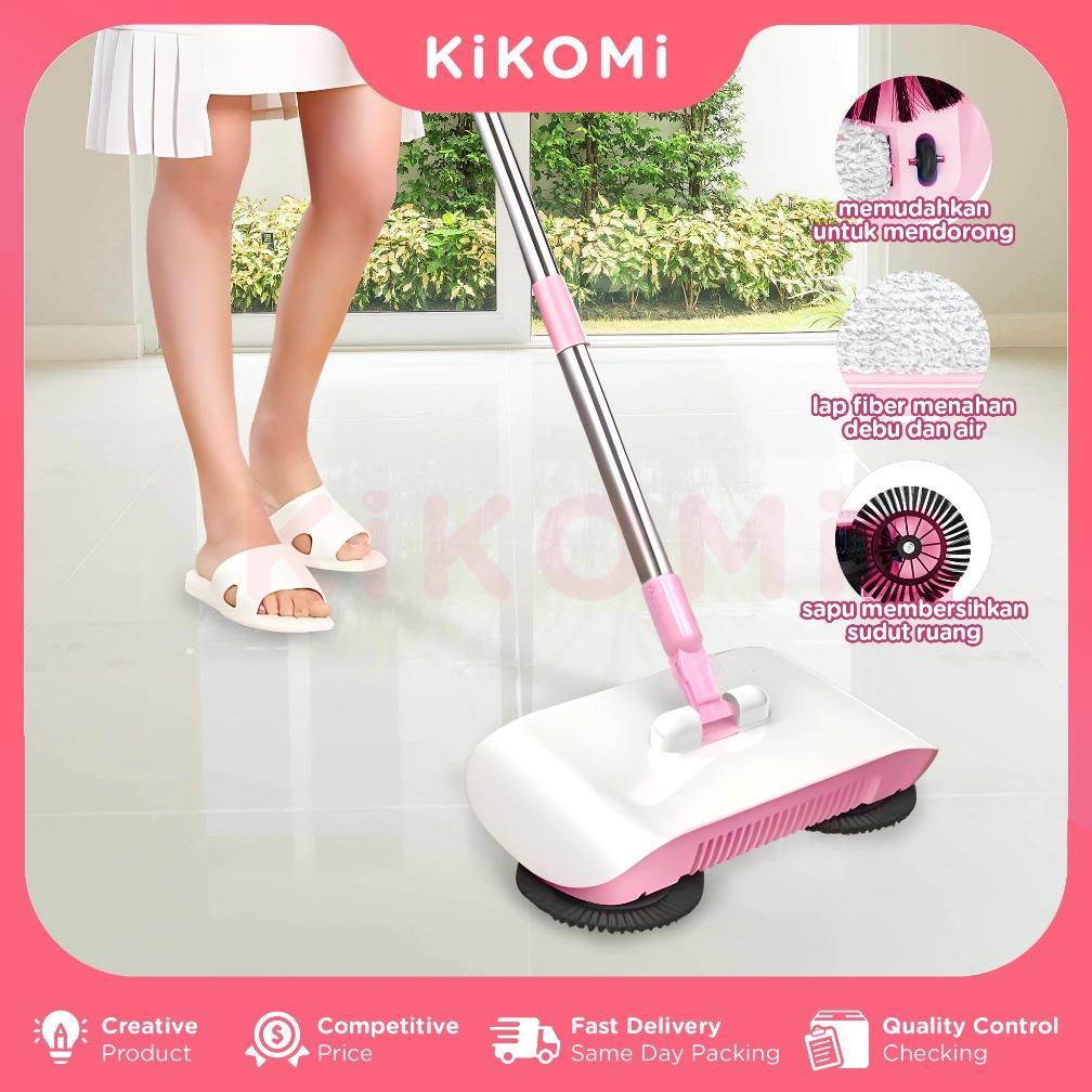 BESTPROMO SAPU LANTAI OTOMATIS Ultra Broom Pembersih Debu Dorong Serbaguna KK