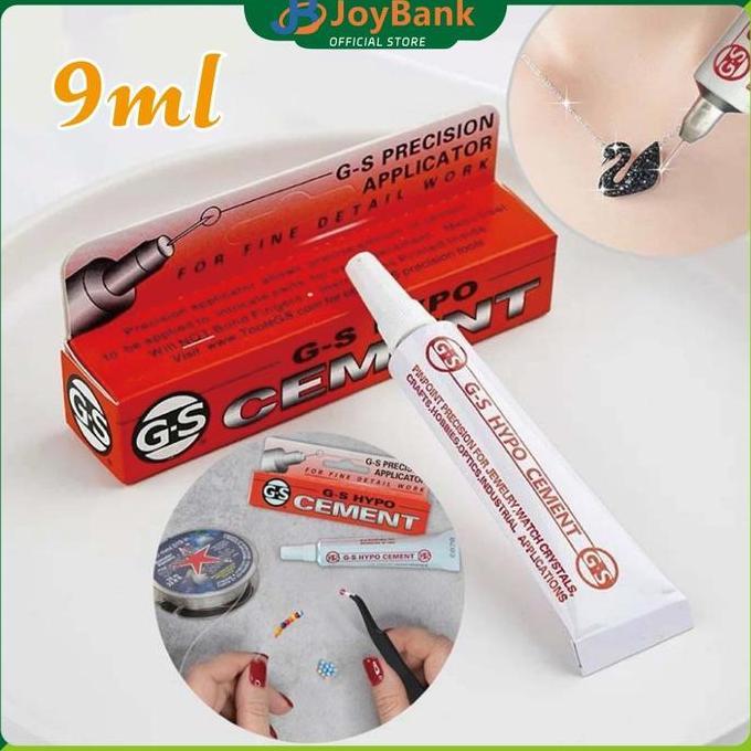 DIONAND Lem Permata Perhiasan 9ml Cepat Kering untuk Cincin, Jam Tangan & Emas | Perekat Emas & Batu