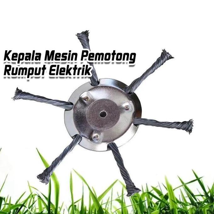 CIARY 6 inci Li-baja kepala pemotong rumput Universal Mini Fan bebas pembongkaran mesin pemotong rum