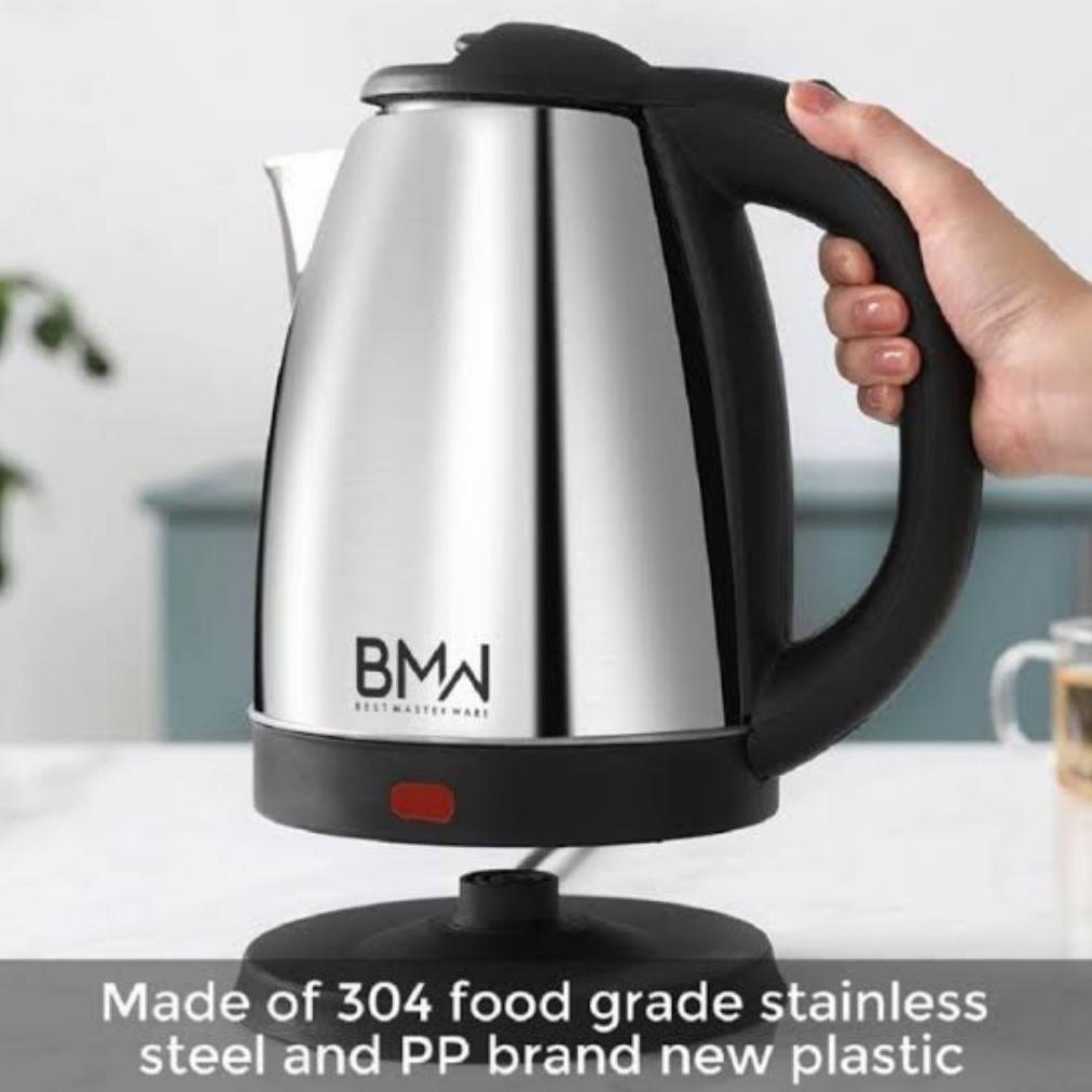 NEW Teko Listrik BMW Stainless Steel 2 Liter Teko Listrik BMW Otomatis SUS 304 2Liter