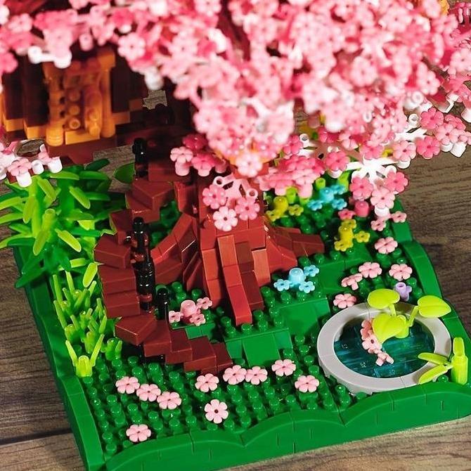 Promo Brick Block Pohon Sakura Mini Cod